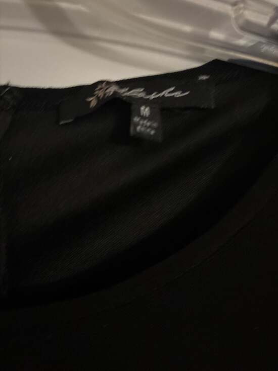 Black biashe sequined dress size medium. Mesh... - Picture 2 of 7